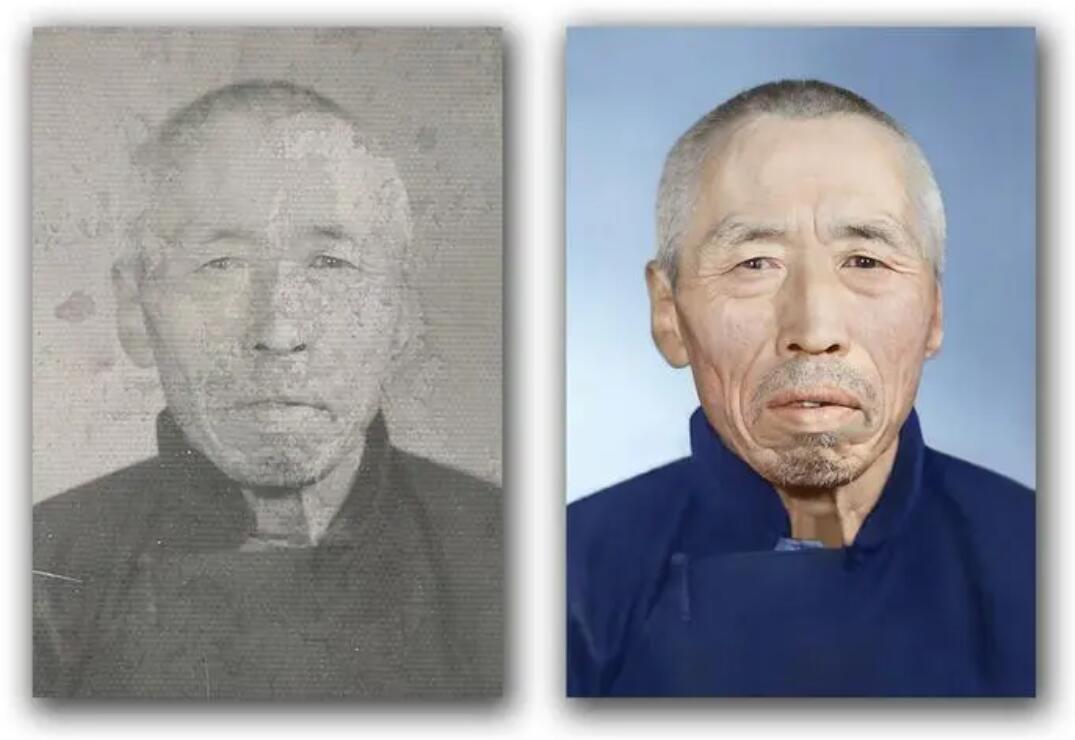 龙楼镇破损照片修复-56
